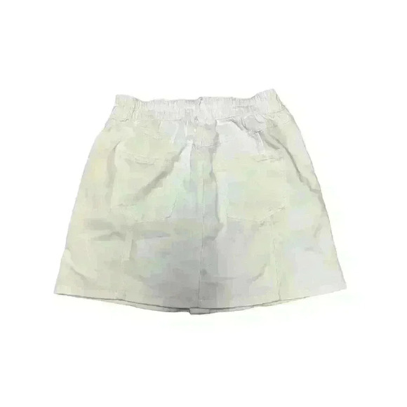 Aerie Women's Button Up Mini Skirt High Rise White Casual Size XS NWT - Picture 5 of 5